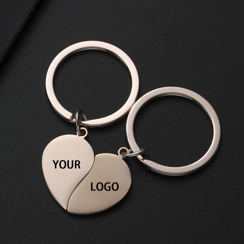 Heart Tag Keychains