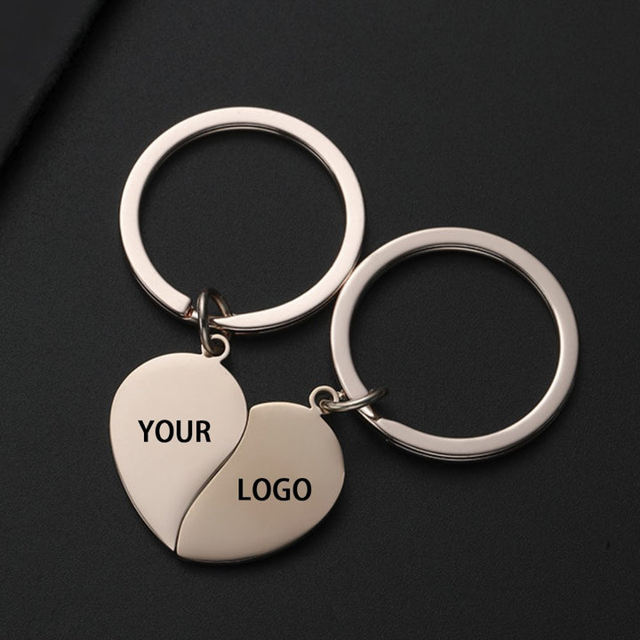 Heart Tag Keychains