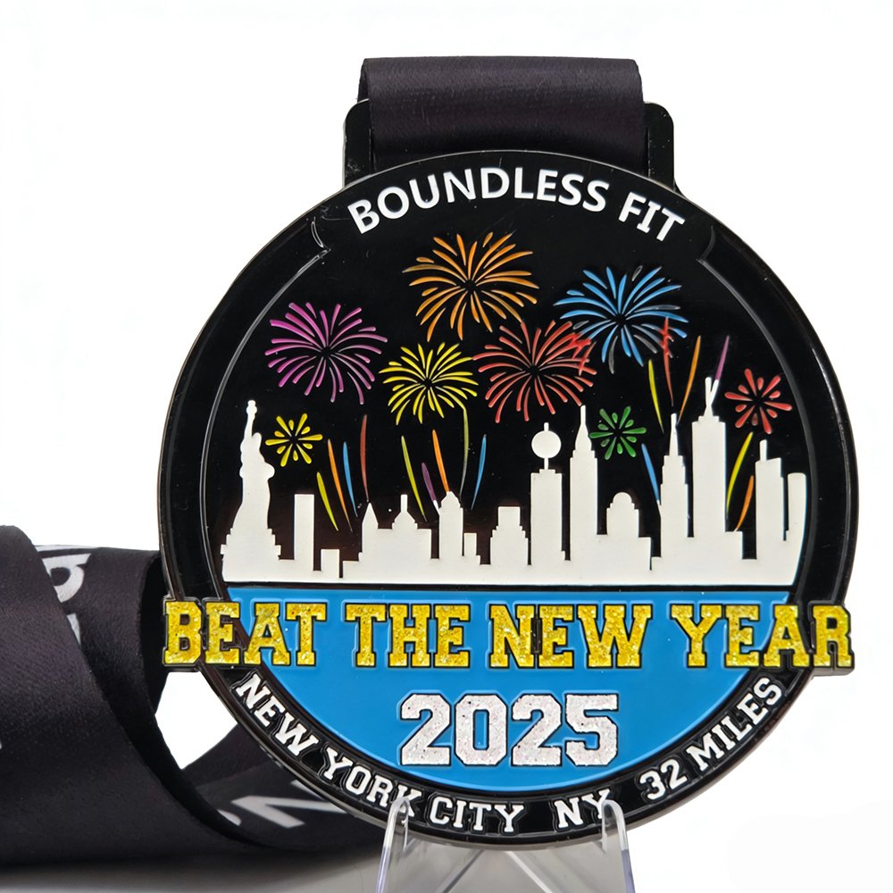 New Year Celebration Medal