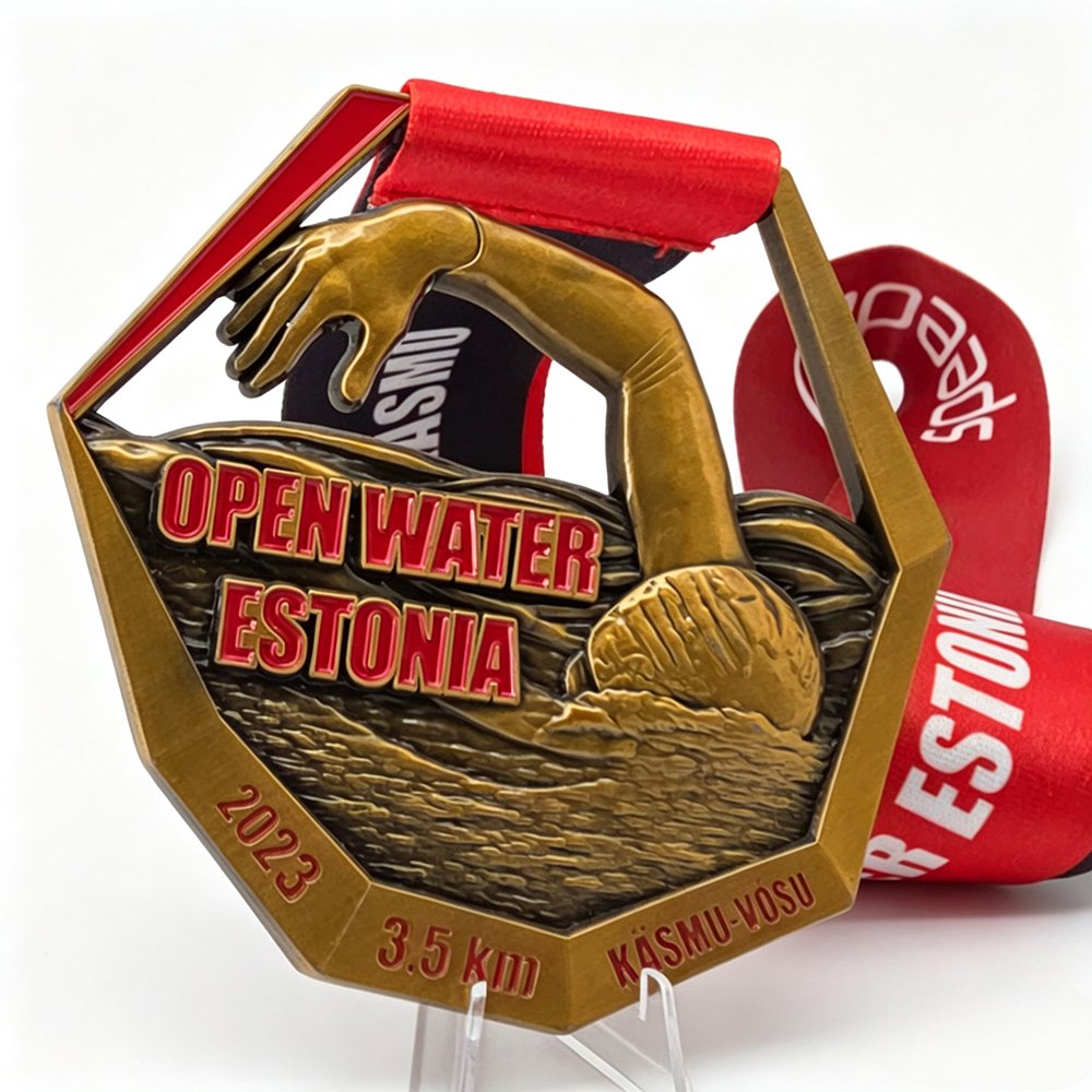 Open Water Swimming Medal