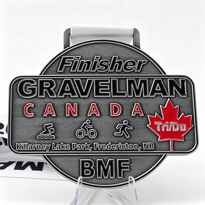 Gravel Cycling Medal