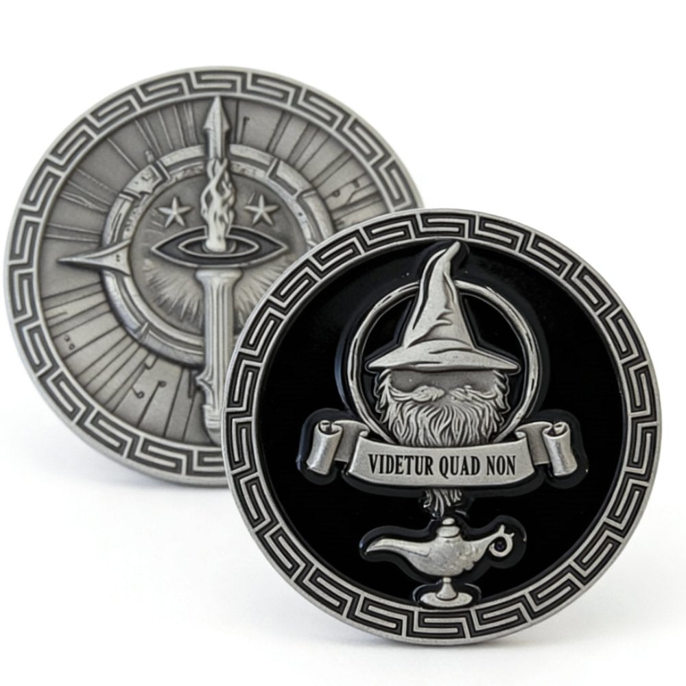 Helmet Relief Challenge Coin