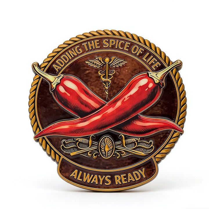 Chili Pepper Relief Coin