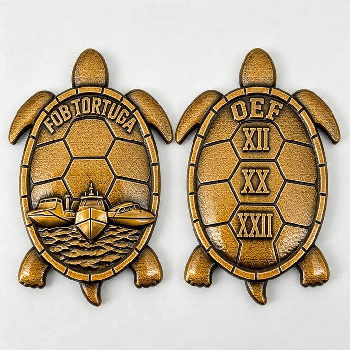 Sea Turtle Shaped Coin