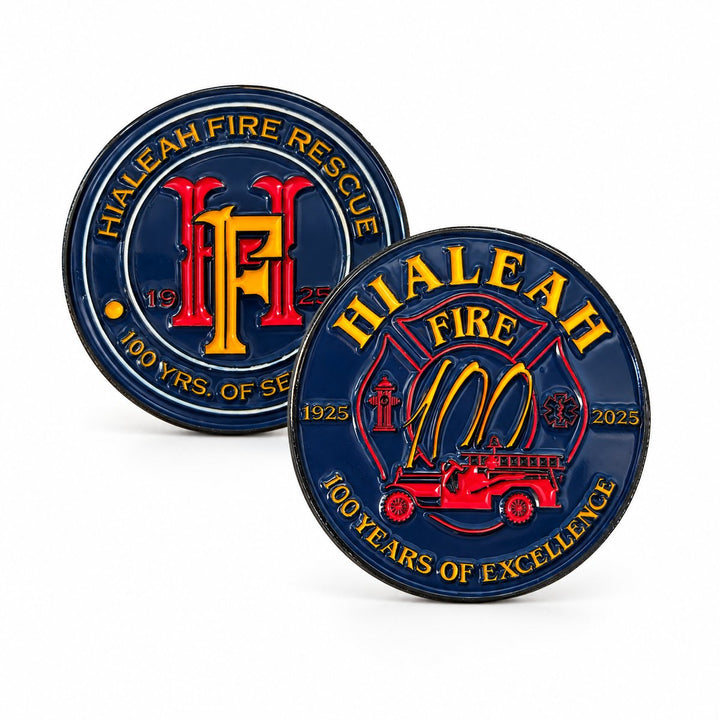Fire Rescue Centennial Coin
