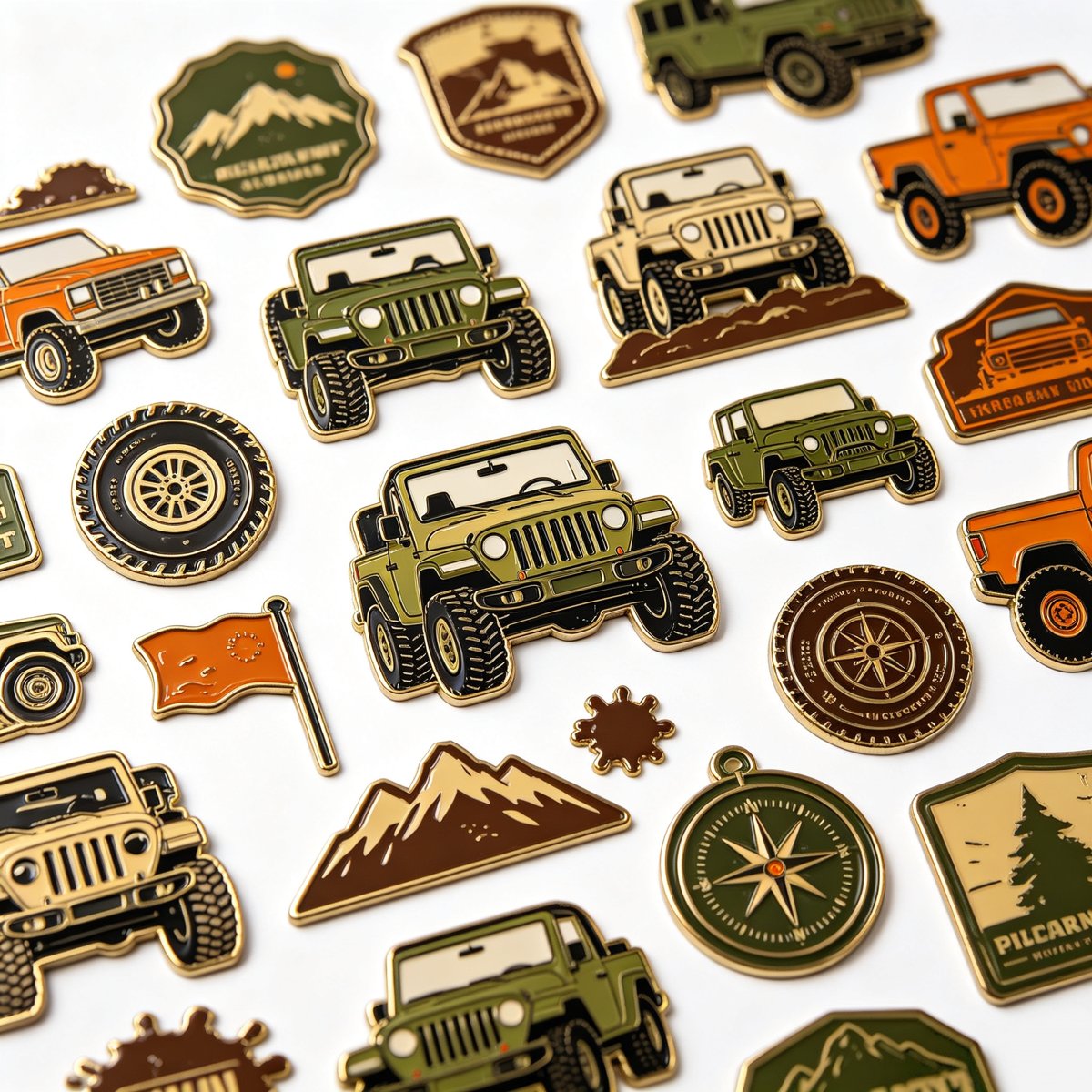 Off-Road Vehicle Pins