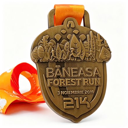 Forest run medal