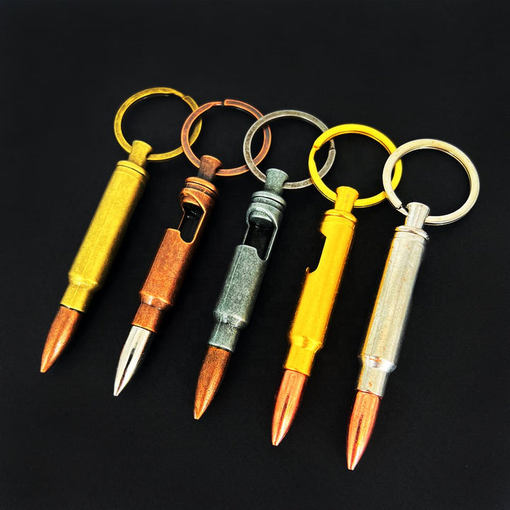 Metal Cartridge Keychains