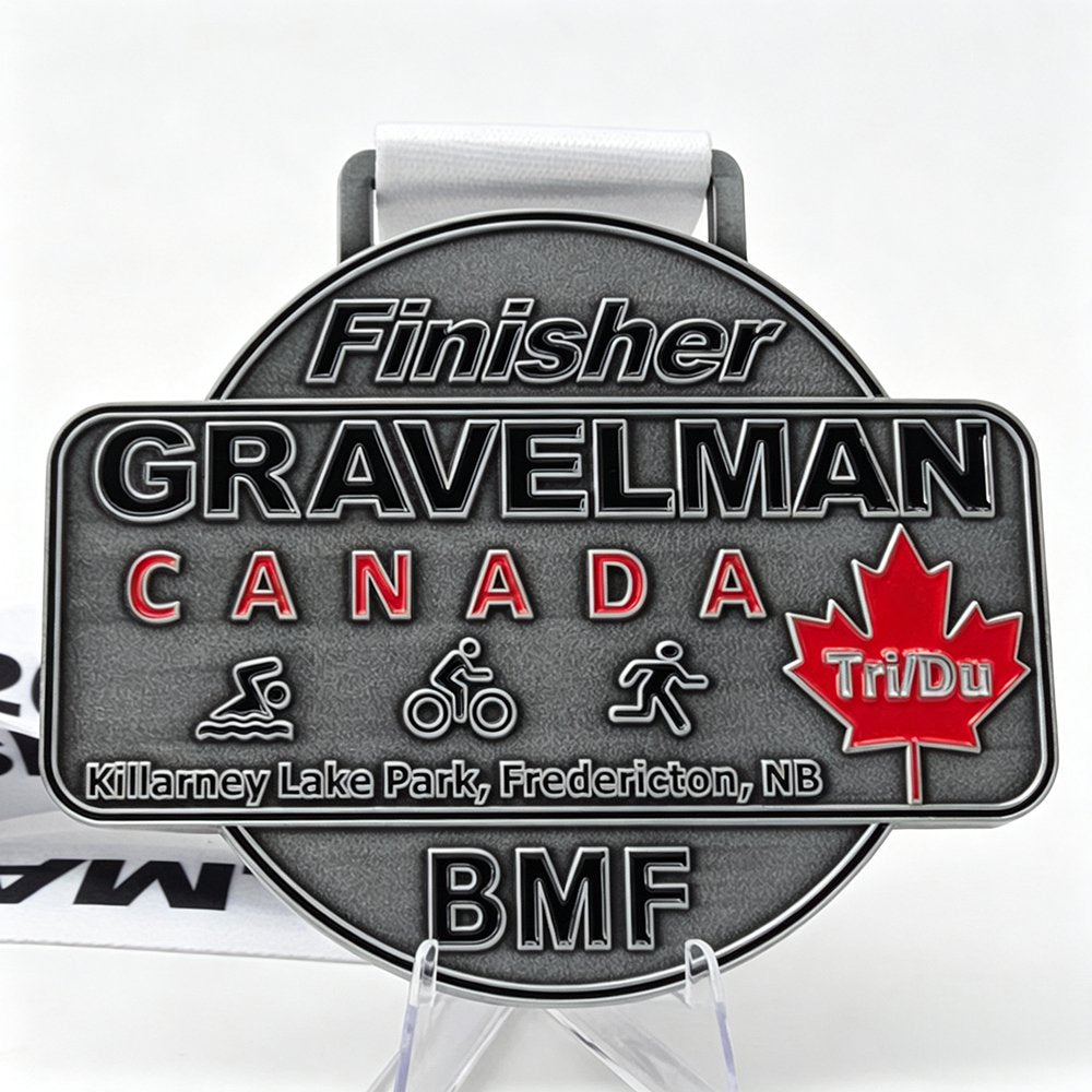 Gravel Cycling Medal