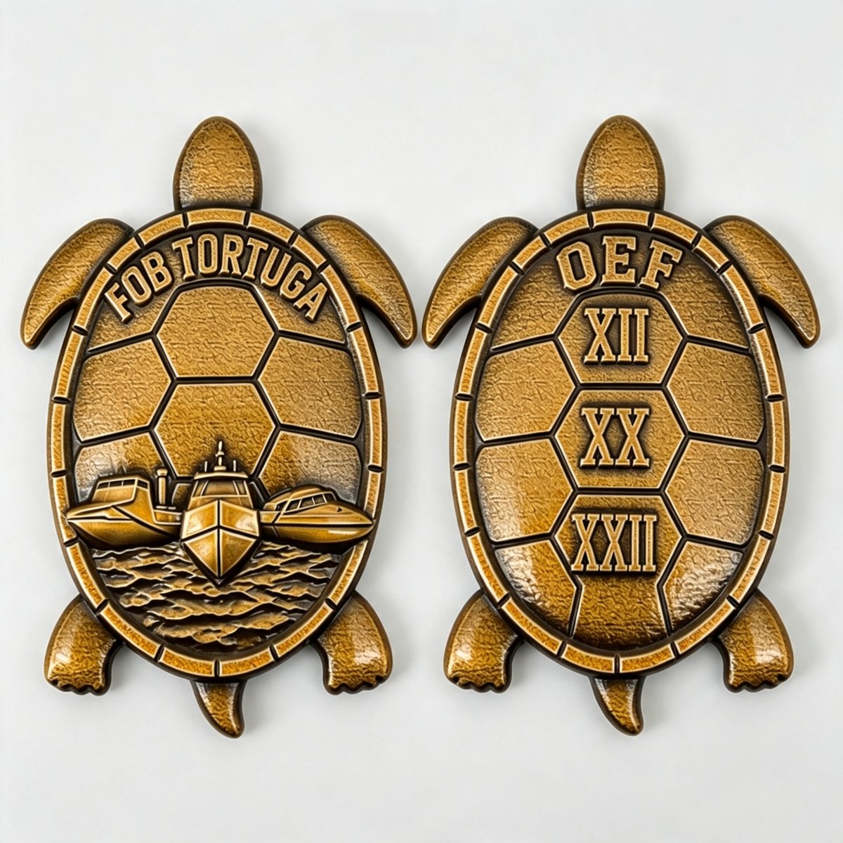 Sea Turtle Shaped Coin