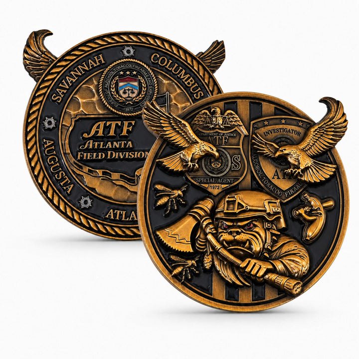 Eagle Relief Challenge Coin