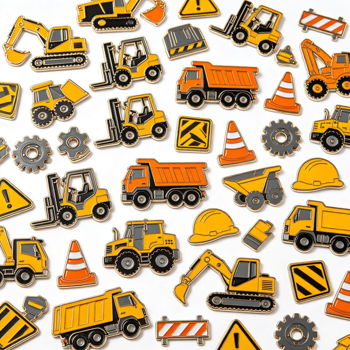 Construction Vehicle Pins